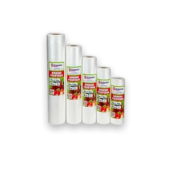 bobina plastica picotada orleplast