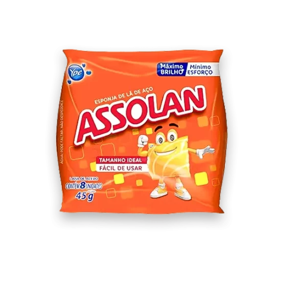 esponja de aco assolan