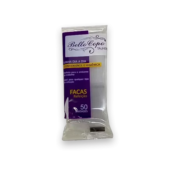 faca descartavel refeicao bellocopo