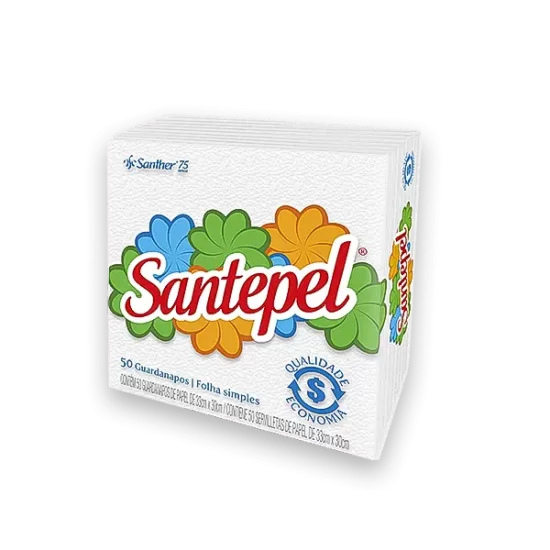 guardanapo de papel santepel