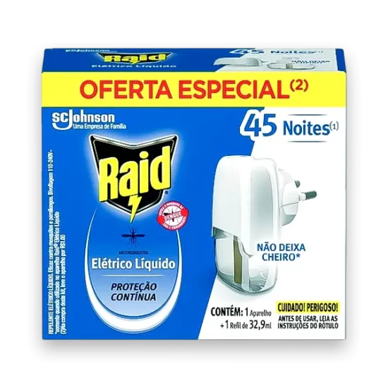 inseticida raid eletrico