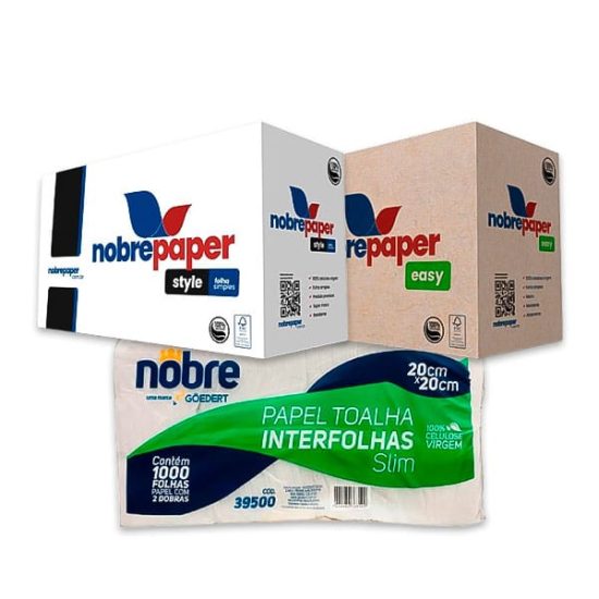 papel toalha nobre