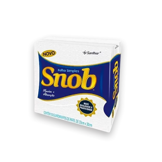guardanapo de papel snob