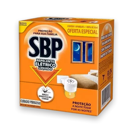 inseticida sbp aparelho