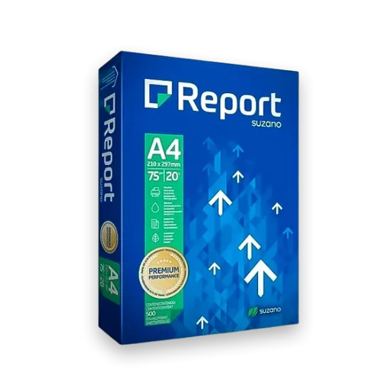 papel A4 report suzano