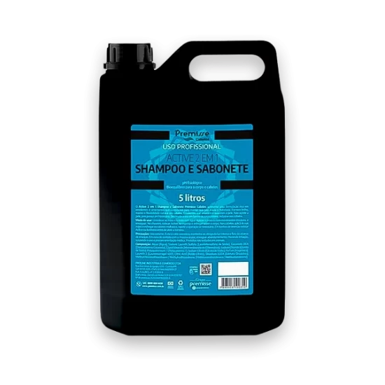 sabonete e shampoo premisse active 5l