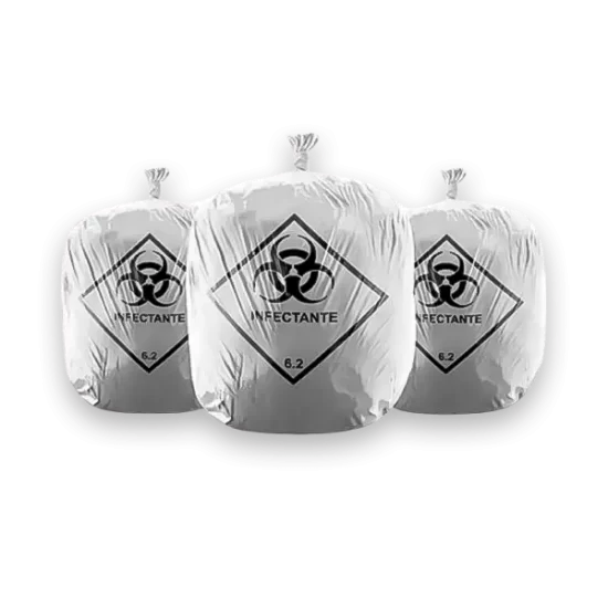 saco de lixo hospitalar entulix