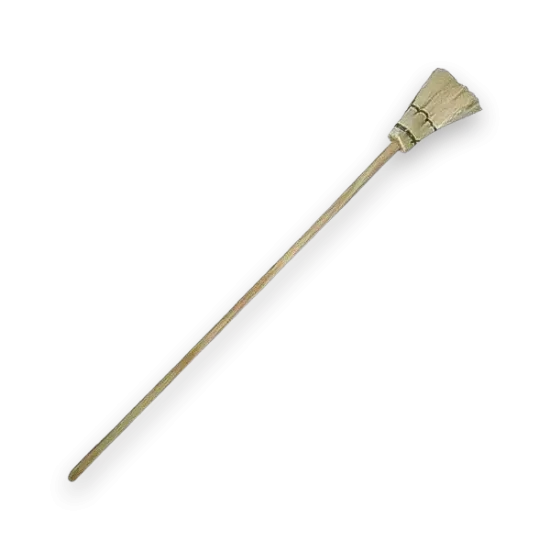 vassoura de sisal limpa teto